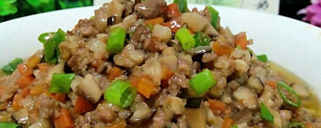 芹菜香菇肉卤子如何做 制作芹菜香菇肉卤的办法