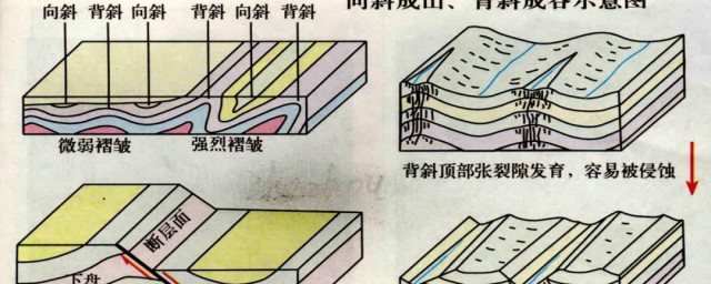 地质构造的基本类型有哪些 地质构造的基本类型是什么