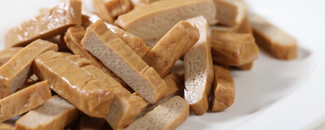 爆炒豆腐干儿技巧 制作爆炒豆腐干的技巧