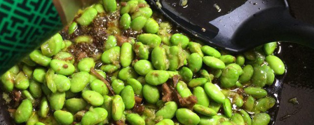 毛豆烧黄豆怎样做 黄豆酱烧鲜毛豆的家常做法