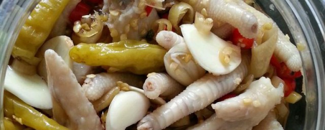泡椒凤爪怎样制作 泡椒凤爪做法