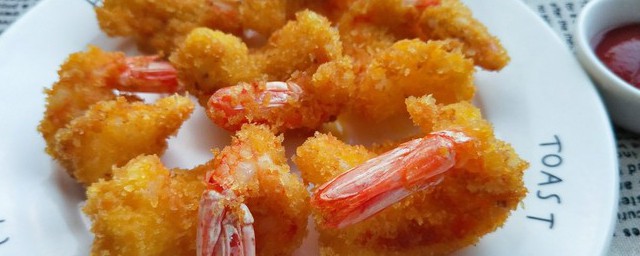 用面包糠怎么做油炸大虾 面包糠油炸大虾