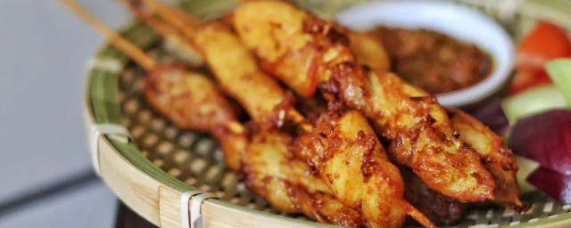 沙爹鸡肉串做法次序 沙爹鸡肉串需要哪些材料