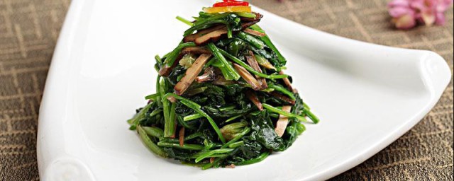 海米拌菠菜 海米拌菠菜的制作技巧