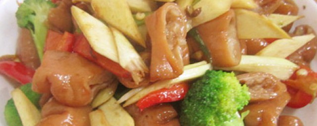 茭白烧肥肠怎样弄 自制茭白烧肥肠