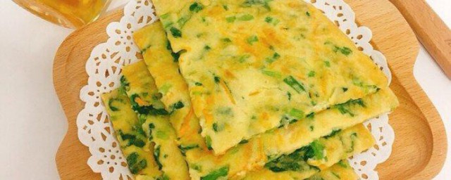 香煎蛋饼做法次序 怎样做香煎蛋饼