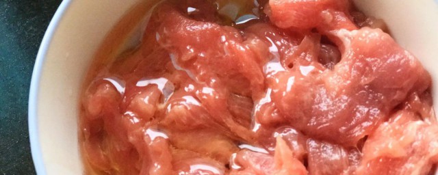 福建肉片的做法和配方 福建肉片的做法简介