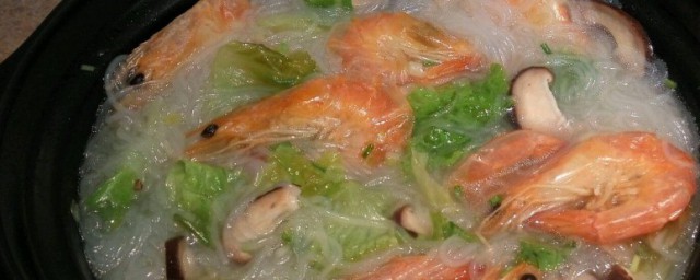 虾干粉丝汤怎样做 虾干粉丝汤做法