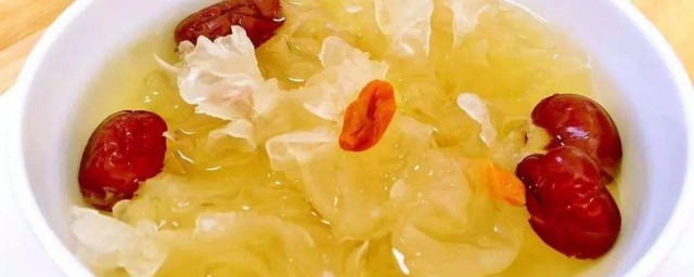 白木耳红枣的做法秘诀 白木耳红枣需要哪些材料