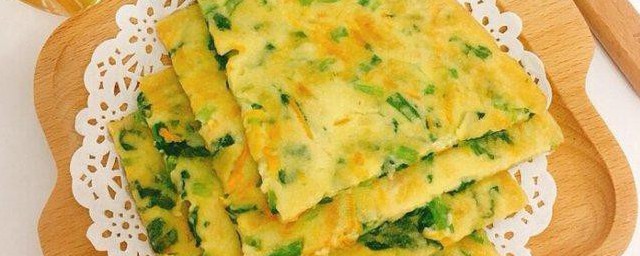 白菜鸡蛋饼做法次序 白菜鸡蛋饼的做法