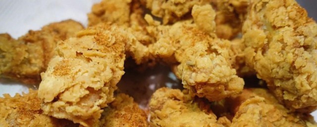 炸鸡的酥皮怎样做多一点 怎样做多一点酥皮 的炸鸡