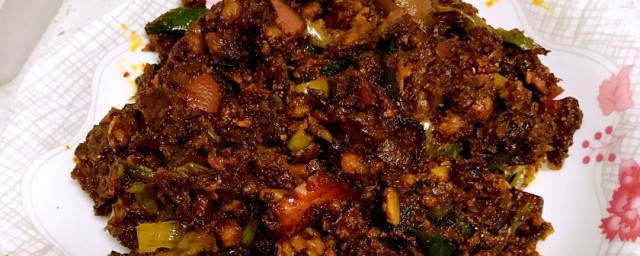 豆豉肉末的制作办法 豆豉炒肉末的做法步骤