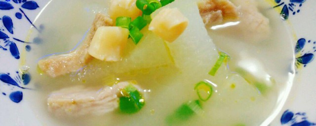 冬瓜瘦肉汤制作技巧 冬瓜瘦肉汤做法简介