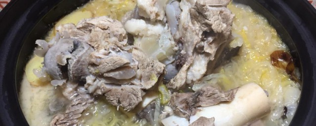棒骨汤怎样做啊 棒骨汤的做法