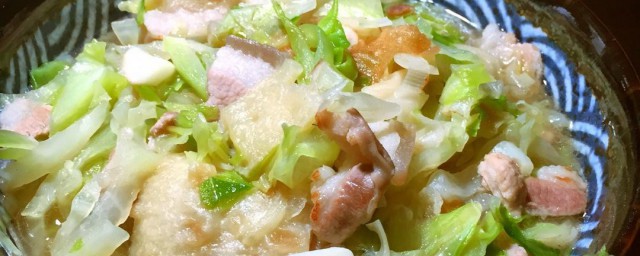 白菜肉烩饼如何做 如何做白菜肉烩饼