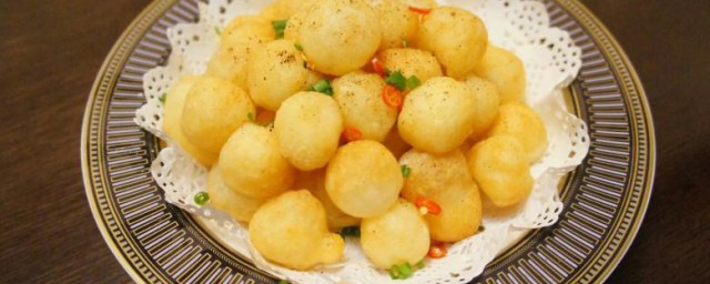 黄金土豆球的做法步骤 好吃的黄金土豆球怎么做