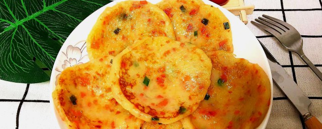 怎样做美味的土豆胡萝卜火腿煎饼 土豆胡萝卜火腿煎饼的做法