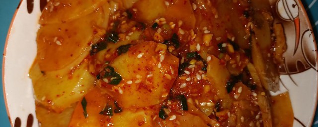 风味凉拌土豆片 风味凉拌土豆片做法