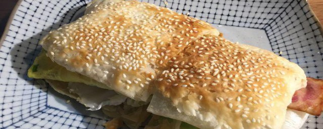 法式培根鸡蛋烧饼 法式培根鸡蛋烧饼的做法