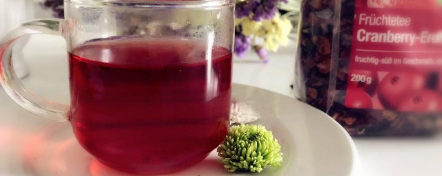 蔓越莓花茶作用及禁忌 蔓越莓花茶的好处和它的禁忌