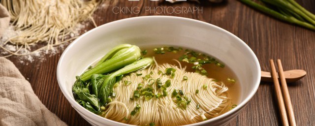 青菜肉面做法步骤 家常青菜肉丝面的做法