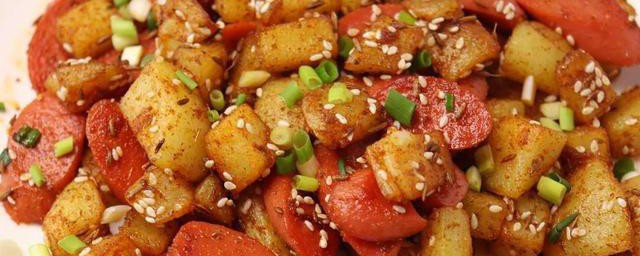 孜然香辣火腿土豆的做法 孜然香辣火腿土豆的做法简单简介