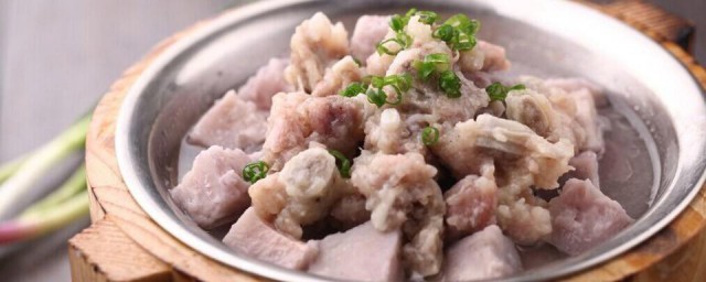 经期怎样吃芋头 经期吃芋头蒸排骨的技巧