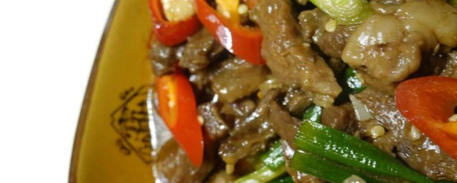 姜葱炒牛肉做法步骤 姜葱炒牛肉有什么营养