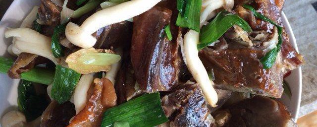 蒜叶炒板鸭步骤 蒜叶炒板鸭的做法