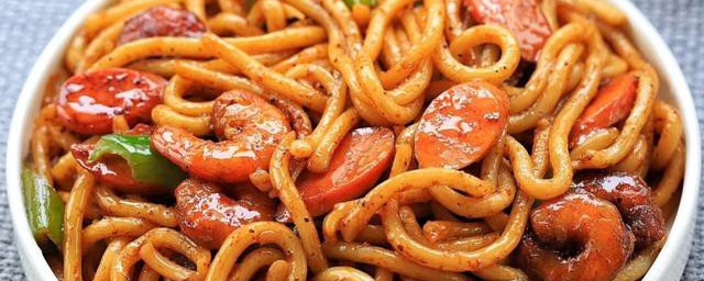 黑椒虾仁乌冬面次序 怎样做黑椒虾仁乌冬面