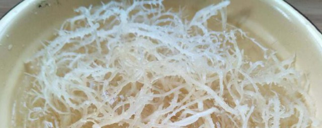 石花菜用冷水泡还是热水泡 石花菜用什么水泡
