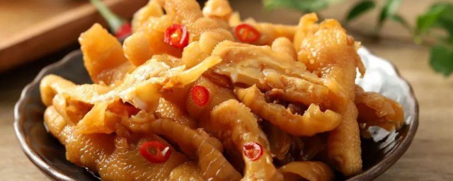 如何制作软糯的酸辣无骨鸡爪 酸辣无骨鸡爪如何制