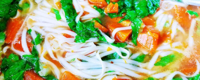 生菜面条怎样做减肥 低脂生菜面条