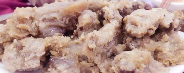 西安地瓜粉蒸肉的制作技巧 西安地瓜粉蒸肉怎样制作