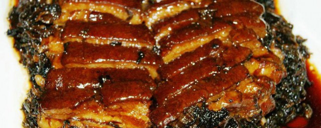 正宗的广东梅菜扣肉怎样做 正宗梅菜扣肉制作次序