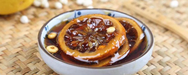 陈皮柠檬膏的做法 怎样自制陈皮柠檬膏