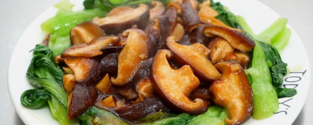 家常香菇油菜的做法是什么 家常香菇油菜的做法