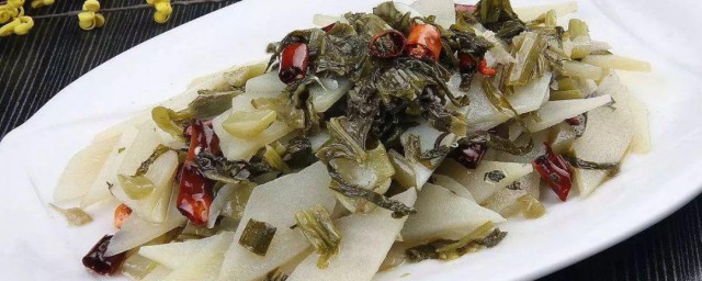 酸菜土豆片的做法 怎样做酸菜土豆片