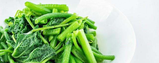 菜心做馅如何做才不变黄 青菜馅怎么保持翠绿