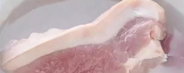 没有淘米水怎样洗猪肉 洗猪肉的技巧