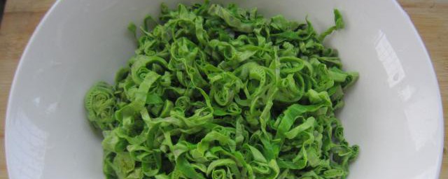 嫩荷叶尖怎样做不苦 凉拌荷叶尖