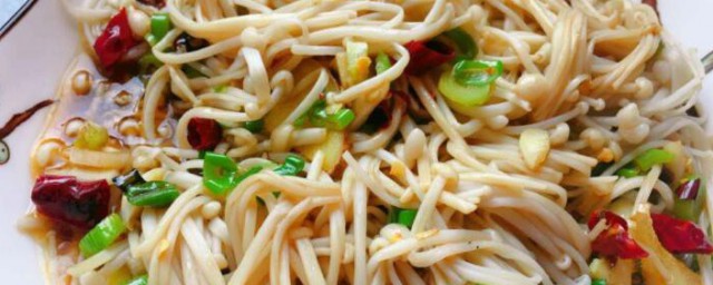 金针菇如何做好吃简单 金针菇如何做