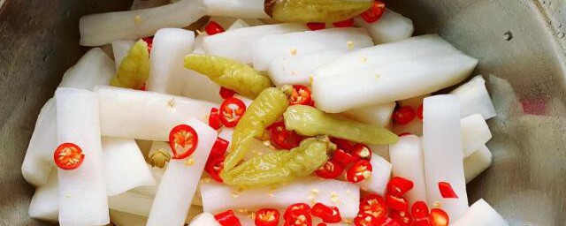 酸萝卜如何泡脆而好吃 酸萝卜如何泡脆而好吃