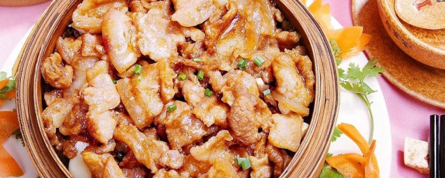 豆豉酱油瘦肉制作要领 豆豉酱油蒸肉