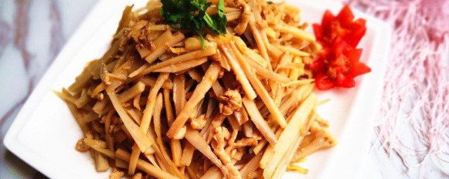 莲藕炒肉 如何做莲藕炒肉