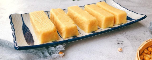 豌豆糕的做法家常做法 自家做的豌豆糕的做法