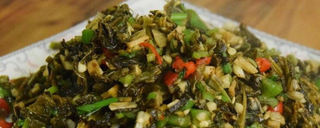 咸菜酸了如何去除酸味小妙招 咸菜酸了如何去除酸味小妙招