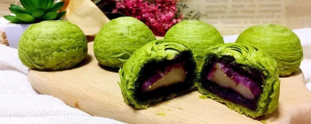 抹茶紫薯酥的做法 抹茶紫薯酥怎样做