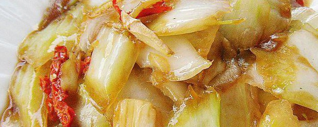糖醋白菜 糖醋白菜怎样做