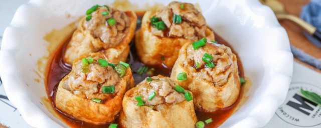 豆腐酿圆子如何做 豆腐酿圆子的做法